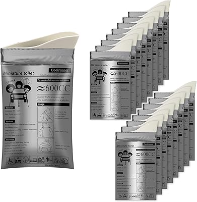 COOLRUNNER disposable bags of urine, package of 12 to 20 vomiting camping disposables, toilet travel bags, package of 12 to 20.. Experience the power of choice with DIAYTAR NIGERIA's extensive catalog delivered within the week.