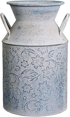 FAUEVAV Galvanized Milk Box Antique Retro Metal Metal Metal Vintage Farmer Primitive Farm Country Support Home Decor Decor, 9.3 inches.. Shop from thousands of products at DIAYTAR NIGERIA and enjoy budget-friendly nationwide delivery.