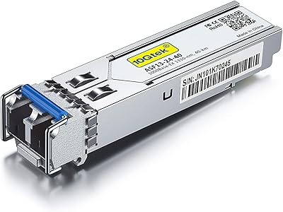 Receiver 1.25g SFP 1000base-Ex, 1310 Nm SMF, up to 40 km, for Cisco GLC-Ex-SMD, Ubiquiti Unif, Microtik, D-Link, Supermicro, Netgear, TP-Link, Broadcom, Linksys and Plus... DIAYTAR NIGERIA delivers value, variety, and convenience with our nationwide 5-8 day shipping.