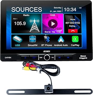 Multimedia receiver stereo car with touch screen jensen car110x of 10.. DIAYTAR NIGERIA puts thousands of products at your fingertips with affordable prices and delivery within a week.