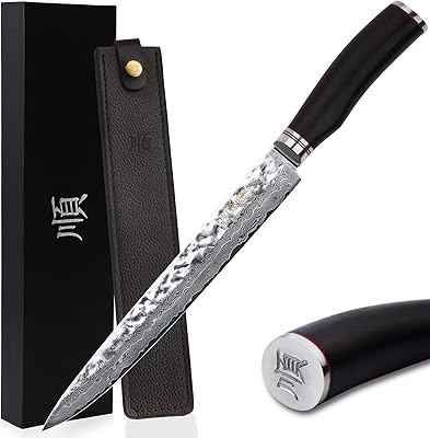Cutting knives of 10 -inch Damascus meat of automatic knife.. Transform how you shop with DIAYTAR NIGERIA's vast selection and budget-friendly delivery options.