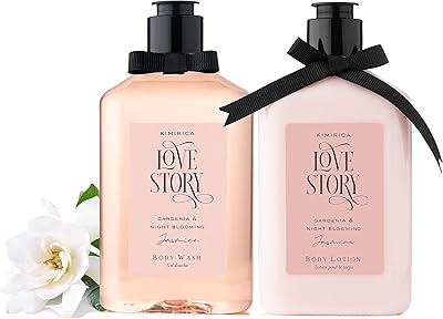 Body milk and body cleaner Kimerica Love Story Gardenia & Night Blooming Jasmine.. DIAYTAR NIGERIA delivers satisfaction with every purchase through our affordable and reliable service.