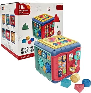 Fito activity cube puzzle for toddlers, six-sided musical cube for toddlers.. Your everyday shopping destination, DIAYTAR NIGERIA offers unbeatable value with quick delivery times.