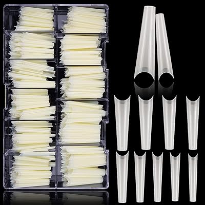 Calulary 550 Pieces XXL Long False Natural Nails Extra Long Long Flawls Half-Covering French Cover French Ballerine Nail Art.. Everything you need is just a click away with DIAYTAR Nigeria — shop now and receive your order in days.