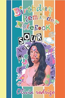 Olivia Isabel Rodrigo Birthday Recall Book singer Merch Sour:.. Shop across boundaries with DIAYTAR NIGERIA's comprehensive catalog delivered nationwide at budget rates.