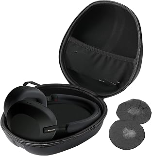 Case for Procase Helmet For Sony Beats Philips Bose Jbl Maxell Panasonic Audio -Technica and others, Transport Bag with 2 covers for headphones - Black.. DIAYTAR NIGERIA makes quality accessible to all with our affordable prices and quick delivery service.