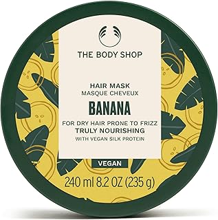 Nourishing Haper Mask Banana The Body Shop, 240 ml - 5028197587697.. DIAYTAR NIGERIA: Where every click leads to affordable purchases delivered promptly to your door.