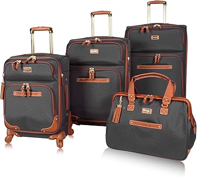 Steve Madden Designer Baggage Set Light and Extensible Suitcases.. Your everyday shopping destination, DIAYTAR NIGERIA offers unbeatable value with quick delivery times.