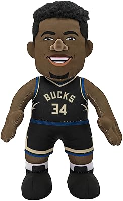 Bleacher Creatures Milwaukee Bucks Giannis Antetokounmpo 10 -inch plush figurine - Superstar to play or display.. You shop, we deliver — quick and easy with DIAYTAR Nigeria.