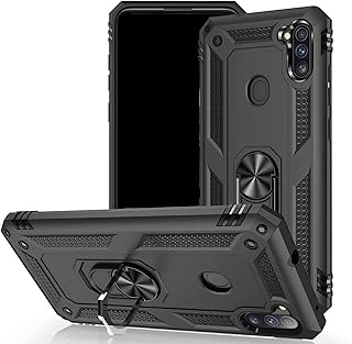 Protective shell for Samsung Galaxy A11/M11 with tempered glass screen protector, silicone protective ring, rigid antichoc, black shell, black.. Discover endless possibilities with DIAYTAR NIGERIA's extensive product range and affordable shipping.