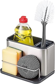 Organizer of Joseph Joseph surface cleaning tools, in stainless steel, large size, 85112.. Shop with confidence at DIAYTAR NIGERIA, offering extensive product variety with nationwide delivery.