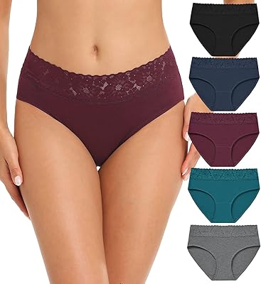 Cotton hipster underwear for women's sweet lace panties bikini for ladies.. DIAYTAR NIGERIA brings retail convenience to your screen with affordable prices and dependable shipping.