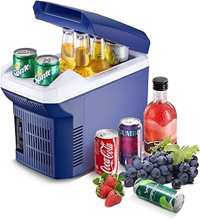 Mione car refrigerator, Portable mini-cleaner with 8 l intelligent control with 12 DC and 120-240 V AC, 2 USB ports, mini-refrigerator for drinks, sea wine, fruit, campsite, travel and domestic use.. DIAYTAR NIGERIA brings affordable shopping solutions to every corner of Nigeria in just 5-8 days.