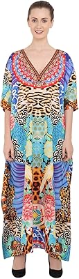 Caftan tunic large size, long beach dress decorated with kimono night clothes [k134].. DIAYTAR NIGERIA brings the market to your fingertips with affordable prices and swift delivery services.