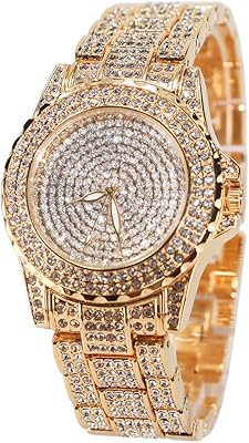 Smalody luxury watch for women, round, rhinestones, diamond, stainless steel, ice watch with Japanese quartz movement for women | Imitation Lab Diamonds.. DIAYTAR NIGERIA combines affordability with convenience, delivering your purchases within 5-8 days.