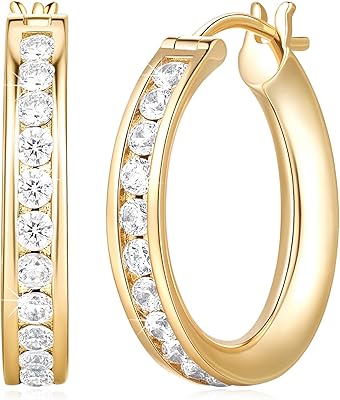 Creole golden earrings 14 carats Creole earrings in gold and diamonds for women gold earrings 14 carats for women Creole earrings in radiant gold (20 mm).. Enjoy the simplicity of shopping with DIAYTAR NIGERIA, offering vast choices delivered in just 5-8 days.