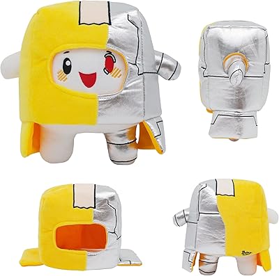 LANKE BOXY CYBORG LANKE LAGURE TOET, SISSY Mignon plush toy with LED light, half-box and half-cell, lanky box toy, excellent gift for children and anime lovers.. Order today, receive this week — shopping with DIAYTAR Nigeria is that simple.