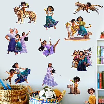 Wall sticker Ai Party Encanto, cartoon for children, bedroom background decoration, PVC sticker sticker.. Shop everything from A to Z on DIAYTAR Nigeria — delivered nationwide.