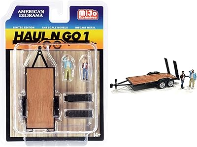 American Diorama 38377 1/6 "Pressure molded figurines, pack of 3 vehicles and trailers molded under pressure, toy 3.. Why waste time in traffic when you can shop online at DIAYTAR Nigeria? Enjoy convenience, unbeatable prices, and prompt delivery anywhere in Nigeria.