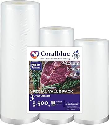 Corail blue air suction rollers - 3 (28 cm x 5 m).. DIAYTAR NIGERIA: Where shopping is easy, prices are low, and delivery is just days away.