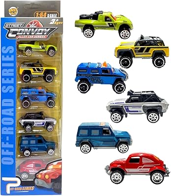 Party Time - Set of 6 mini alloy cars, Cars in alloy molded under pressure for young children.. Shop smarter with DIAYTAR NIGERIA's diverse marketplace and budget-friendly nationwide delivery.