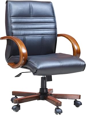 Napoli office chair, ergonomic office chair with adjustable height and lumbar support, black swivel computer chair with 2 years warranty.. Shop smart with DIAYTAR NIGERIA, offering a vast product range delivered to your doorstep within a week.