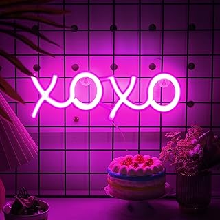 Night light sign with LED with neon, lights fed by USB or battery, light sign with pink neon, LED decorative neon signs for the house, the bedroom, the Valentine's Day.. Your ultimate shopping destination, DIAYTAR NIGERIA combines extensive selection with affordable shipping.