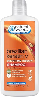 Natural world smoothing shampoo with Brazilian keratin, 500 ml.. Your comprehensive marketplace awaits at DIAYTAR NIGERIA with affordable prices and reliable delivery times.