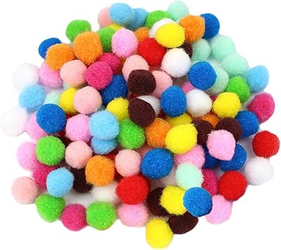 Craft pompom balls, 2000 pieces of multicolored flip -flops for children to decorate crafts and creativity, 1 cm.. DIAYTAR NIGERIA revolutionizes online shopping with competitive prices and reliable 5-8 day delivery.