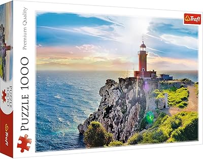 TREFL 10436, Greece 1000 teile, superior quality for Erwachsene and Kinder Ab 12 Jahren Puzzle der Leuchtturm in Melagavi, Farbig.. DIAYTAR NIGERIA: Where affordability and variety meet with convenient delivery within 8 days.