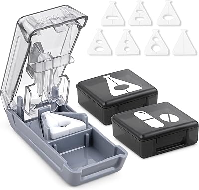 Fullicon small or large Fullicon cutter, divider of pills with V-shaped support, cutting shine cutter, divider of tablets with large pill organizers.. DIAYTAR NIGERIA: Where affordability meets variety in Nigeria's most comprehensive online marketplace.