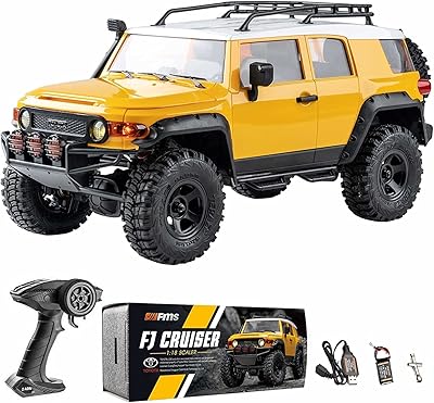 FMS 1:18 car RTR official remote control Toyota FJ Cruiser with 3 hours of light.. DIAYTAR NIGERIA: Your partner in affordable online retail with reliable shipping across Nigeria.
