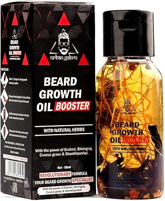 Oil promoting the growth of the Urbanjapro beard for men, rich in natural herbs for all types of facial hair, 60 ml.. DIAYTAR NIGERIA: Nigeria's answer to affordable online shopping with reliable 5-8 day delivery guarantee.