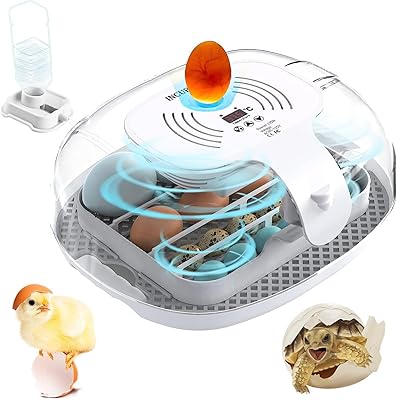 Chicken egg incubator, 16 eggs with automatic rotation, moisture control, adjustable temperature control, egg candle and automatic addition of water for ducks, geese and quail.. Nigeria's most diverse e-commerce platform delivers quality and affordability to your doorstep in 5-8 days.