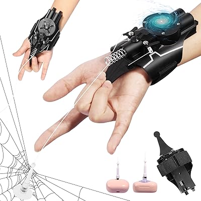 Wecanz web shooter series series, spider chain electric reel, great 9 -foot role -playing, excellent gift for men and children, black.. Make every purchase count with DIAYTAR Nigeria — shop smart, shop fast.
