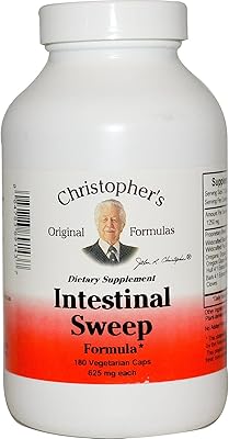 Christopher's Original Formula Intinal Sweep Formula Caps 180 Vegetable capsules (625 mg).. DIAYTAR NIGERIA: Bringing affordable shopping solutions with a diverse product catalog delivered nationwide.