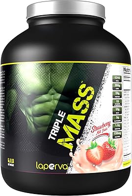 Lapera Triple Weight Mass Gainer Powder Powder, muscle growth and body fuel with vitamins and minerals 1316 kcal, 2.8 kg.. Experience hassle-free shopping with DIAYTAR NIGERIA's user-friendly platform and prompt delivery service.