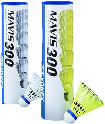 Middle badminton set Yonex Mavis 300 Shuttles (Blue) - 6 pieces.. Shop without compromise at DIAYTAR NIGERIA, where quality, affordability, and quick delivery coexist.