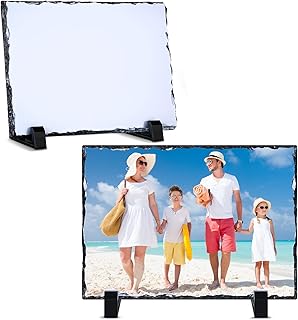 Photo frame with united sublimation, rectangular photo transfer photo with hot press display (2 rooms, 3.9 x 5.9 ").. DIAYTAR NIGERIA brings the market to your screen with thousands of affordable products delivered to your door.