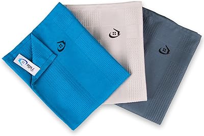 Bella microfiber cleaning rags | Package of 3 | household cleaning | Non -abrasive, reusable and washable | Super absorbent microfiber towels for cars, house, kitchen and windows.. Need it fast? DIAYTAR Nigeria ships in just 5 to 8 days nationwide.