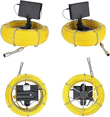 Pipeline inspection camera 20/50m 4.3 inches 17mm Inspection IP68 IP68 Waterproof Industrial Pip Inspection Camera Inspection Kits Drag of Draft Industrial Endoscope (black 40 m) Leunlee.. Shop smarter with DIAYTAR Nigeria — from household essentials to electronics, we have everything you need. Plus, our delivery is fast, secure, and arrives between 5 and 8 days.
