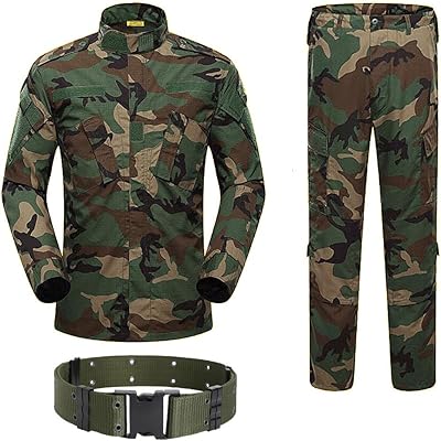 Tactical military combination H -world for men for hunting and fighting, shirt and pants with belt.. Experience shopping satisfaction with DIAYTAR NIGERIA's vast selection and nationwide delivery service.