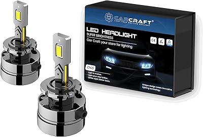 LED Carcraft D4S LED lighthouse bulbs, 130 W 30,000 lumens, Ultra high power LED lighting kit 800 % super bright 6000 k cold white ip68 tight, quick installation.. Shop millions of products across categories on DIAYTAR Nigeria — delivered right to your door.