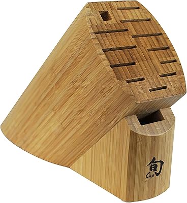 13-hole bamboo knife block, made from solid and durable bamboo, Authentic Japanese knife block, Cuisine rack for kitchen counter.. DIAYTAR Nigeria: Where affordability meets fast and reliable e-commerce service.