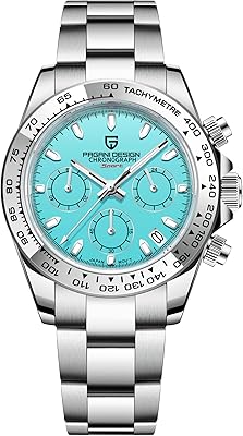 Watch Classic Multifunction Chronograph Pagani Design For Men, entirely in VK63 stainless steel, Japanese quartz movement VK63, Water -resistant luxury business watch up to 100 m.. DIAYTAR NIGERIA: Your trusted marketplace that combines variety, affordability and reliable shipping.