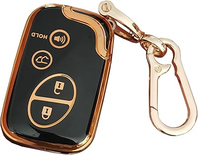 Lexus Car Key Key Cover with keychain suitable for Lexus GX460 RX350 ES350 IS250 GX460 LX570 IS350 GS430 GS300 GS450H IS-C IS-F (Lexus B, Black).. No hassle, just shopping — DIAYTAR Nigeria delivers in under 8 days.
