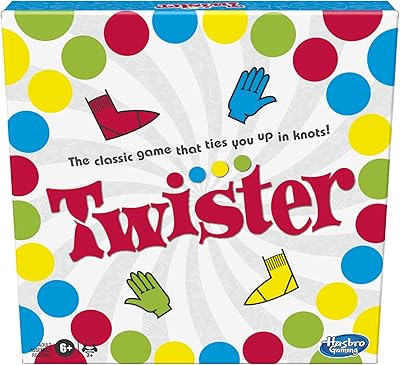 Hasbro Twister board game.. Find everything you need at prices you'll love with DIAYTAR NIGERIA's comprehensive e-commerce platform.