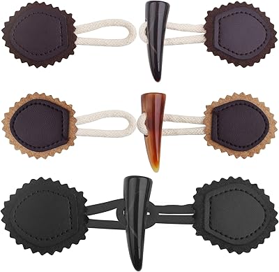 6 pairs of ancient resin coat buttons, leather sewing buttons, closure seam accessories for wool coat, clothes, jackets, vests, wind cut, 3 colors.. DIAYTAR NIGERIA bridges the gap between desire and affordability with nationwide delivery in under 8 days.