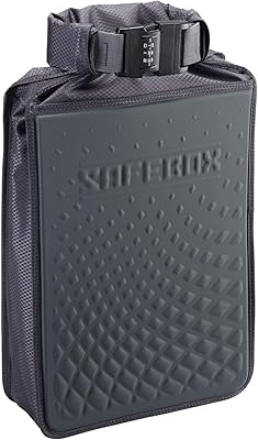 Portable safe Louis & Clark with anti-theft combination lock and cutting-resistant material to protect the wallet.. DIAYTAR NIGERIA: Your partner in affordable e-commerce with dependable delivery across Nigeria.