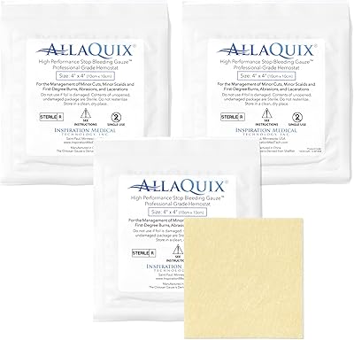 High performance hemostatic gauze Aquix XL (square 4 "x 4") (3 rooms) first.. DIAYTAR NIGERIA delivers value, variety, and convenience with our nationwide 5-8 day shipping.